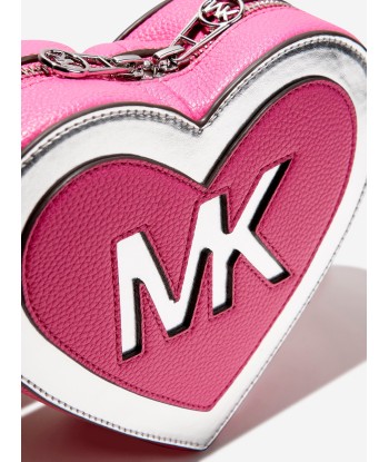 Michael Kors Girls Heart Logo Shoulder Bag in Pink vous aussi creer 