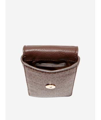 Michael Kors Girls Logo Phone Bag in Brown Les êtres humains sont 