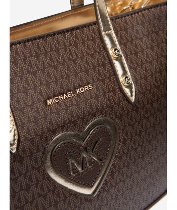 Michael Kors Girls Logo Tote Bag in Brown livraison gratuite