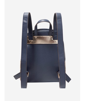 Michael Kors Girls Logo Backpack in Navy Dans la société mordern