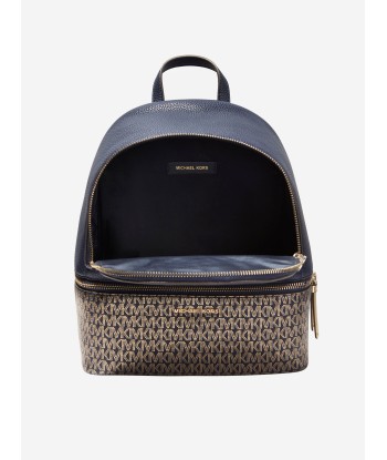 Michael Kors Girls Logo Backpack in Navy Dans la société mordern