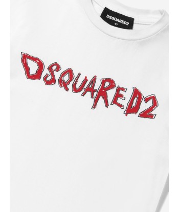 Dsquared2 Kids Rock Logo T-Shirt 50% de réduction en Octobre 2024