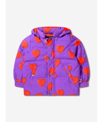 Mini Rodini Girls Hearts Puffer Jacket france