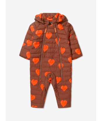 Mini Rodini Baby Girls Hearts Insulator Overall est présent 