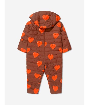 Mini Rodini Baby Girls Hearts Insulator Overall est présent 