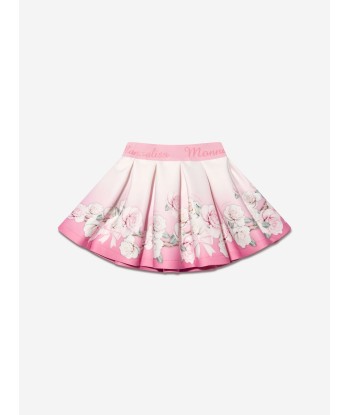 Monnalisa Baby Girls Neoprene Rose Skirt chez Cornerstreet bien 