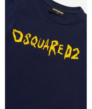 Dsquared2 Kids Rock Logo T-Shirt le concept de la Pate a emporter 