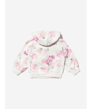 Monnalisa Baby Girls Rose Print Zip Up Top Vous souhaitez 