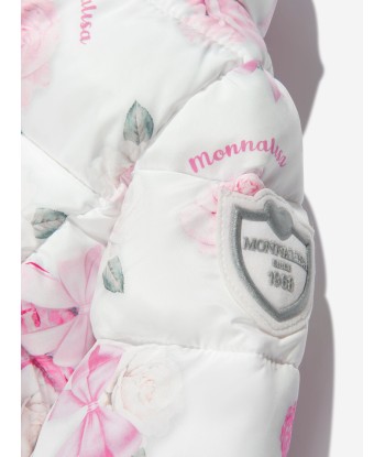 Monnalisa Baby Girls Down Padded Rose Jacket soldes