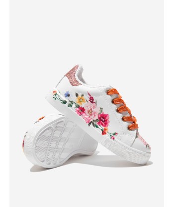 Monnalisa Girls Leather Floral Trainers sélection de produits