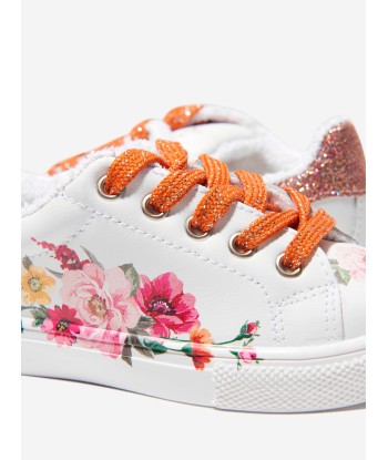 Monnalisa Girls Leather Floral Trainers sélection de produits