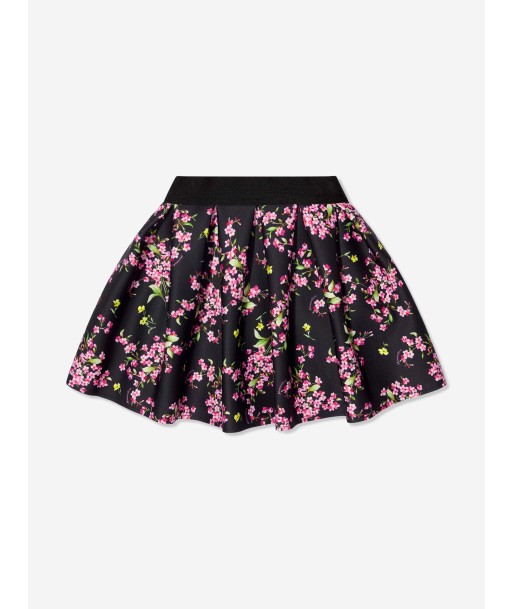 Monnalisa Girls Floral Neoprene Skirt Découvrez la collection