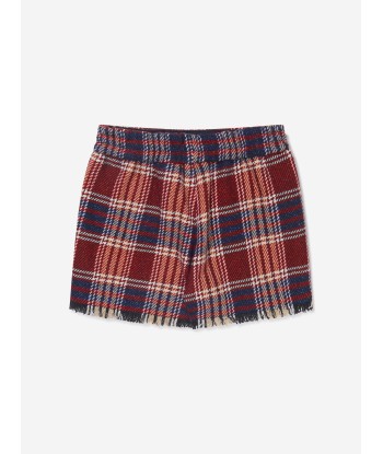 Monnalisa Girls Checked Tartan Shorts de l' environnement