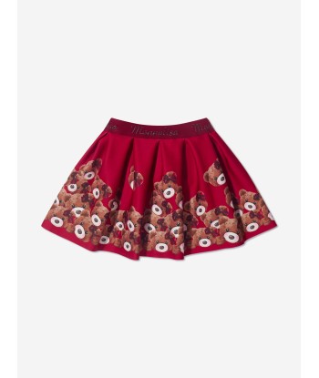 Monnalisa Girls Teddy Bear Neoprene Skirt Amélioration de cerveau avec