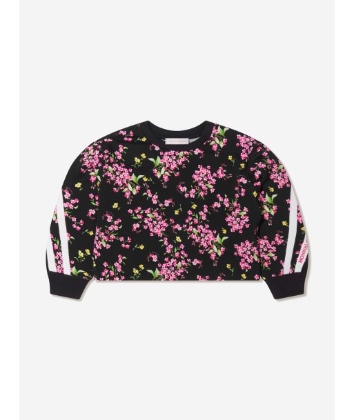 Monnalisa Girls Floral Cropped Sweatshirt Le MVP de beaucoup