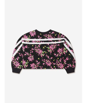 Monnalisa Girls Floral Cropped Sweatshirt Le MVP de beaucoup