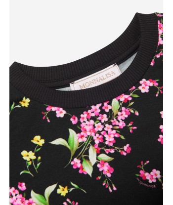 Monnalisa Girls Floral Cropped Sweatshirt Le MVP de beaucoup