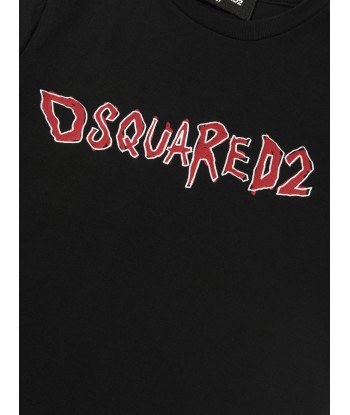 Dsquared2 Kids Rock Logo T-Shirt de France