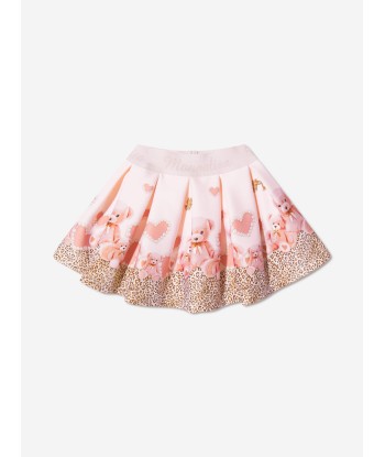 Monnalisa Baby Girls Neoprene Teddy Bear Skirt Dans la société mordern