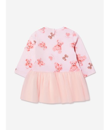 Monnalisa Baby Girls Long Sleeve Teddy Dress de l' environnement