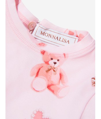 Monnalisa Baby Girls Long Sleeve Teddy Dress de l' environnement