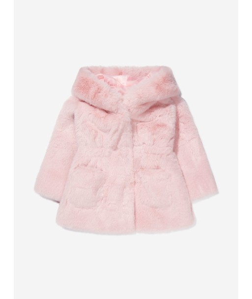 Monnalisa Baby Girls Faux Fur Hooded Coat Comment ça marche