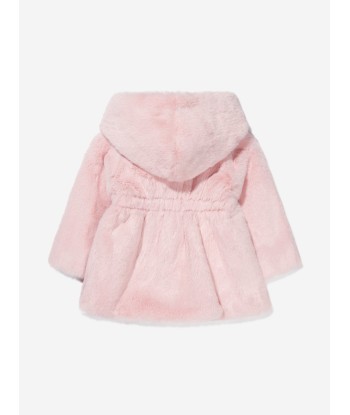 Monnalisa Baby Girls Faux Fur Hooded Coat Comment ça marche