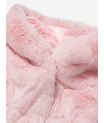 Monnalisa Baby Girls Faux Fur Hooded Coat Comment ça marche