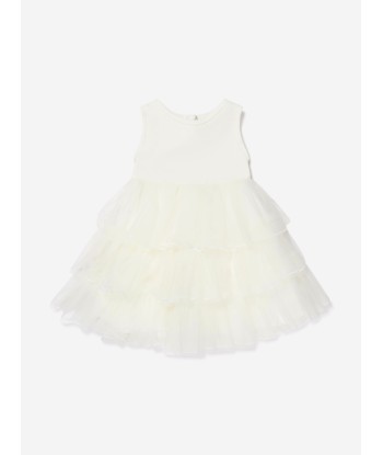 Monnalisa Baby Girls Snow Princess Dress en stock