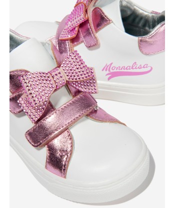 Monnalisa Girls Leather Bow Trainers d'Europe débarque