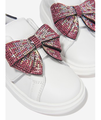 Monnalisa Girls Leather Bow Trainers acheter en ligne