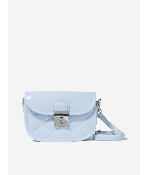 Monnalisa Girls PVC Shoulder Bag In Blue en ligne