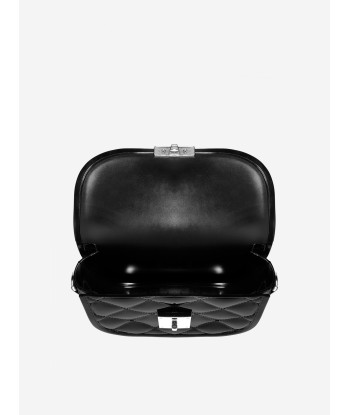 Monnalisa Girls PVC Shoulder Bag In Black français