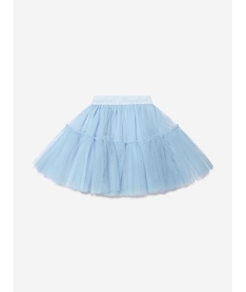 Monnalisa Girls Tulle Skirt In Blue pas cheres