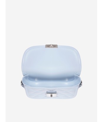 Monnalisa Girls PVC Shoulder Bag In Blue en ligne