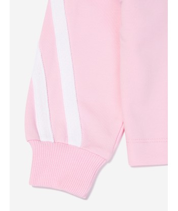 Monnalisa Girls Sporty Sweatshirt In Pink de pas cher