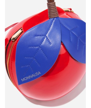 Monnalisa Girls Cherry Shoulder Bag In Red paiement sécurisé