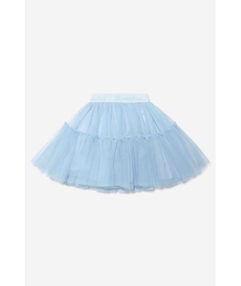 Monnalisa Girls Tulle Skirt In Blue pas cheres