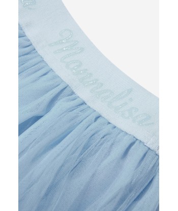 Monnalisa Girls Tulle Skirt In Blue pas cheres