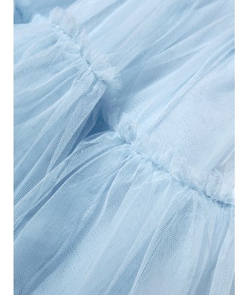 Monnalisa Girls Tulle Skirt In Blue pas cheres