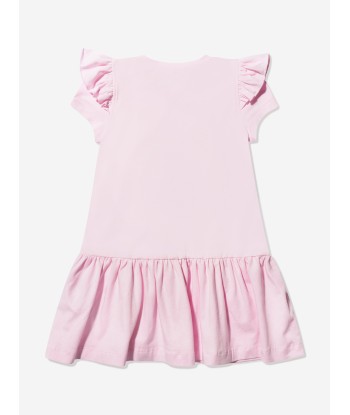 Monnalisa Girls Tinker Bell Jersey Dress In Pink livraison gratuite