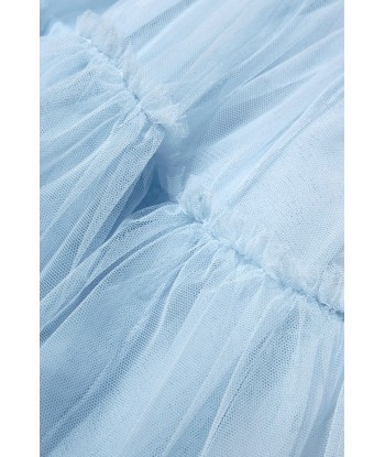 Monnalisa Girls Tulle Skirt In Blue pas cheres