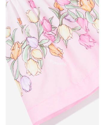 Monnalisa Baby Girls Tulip Print Skirt In Pink Découvrez la collection