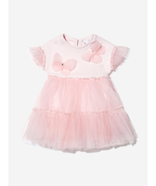 Monnalisa Baby Girls Couture Tulle Dress In Pink le des métaux précieux