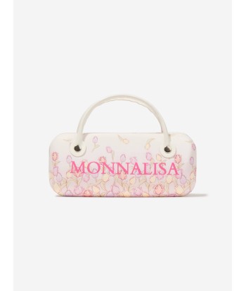 Monnalisa Girls Tulip Sunglasses With Case In Pink de l' environnement