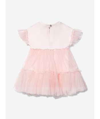 Monnalisa Baby Girls Couture Tulle Dress In Pink le des métaux précieux