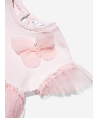 Monnalisa Baby Girls Couture Tulle Dress In Pink le des métaux précieux