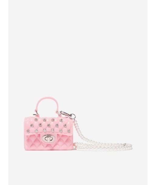 Monnalisa Girls PVC Lilly Bag In Pink solde