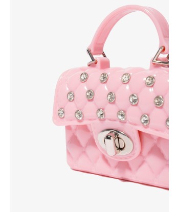 Monnalisa Girls PVC Lilly Bag In Pink solde