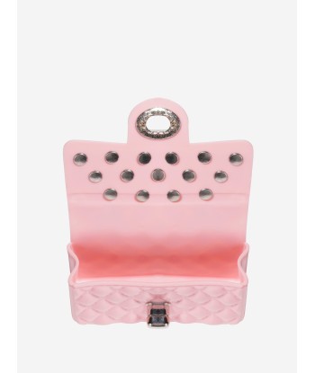 Monnalisa Girls PVC Lilly Bag In Pink solde